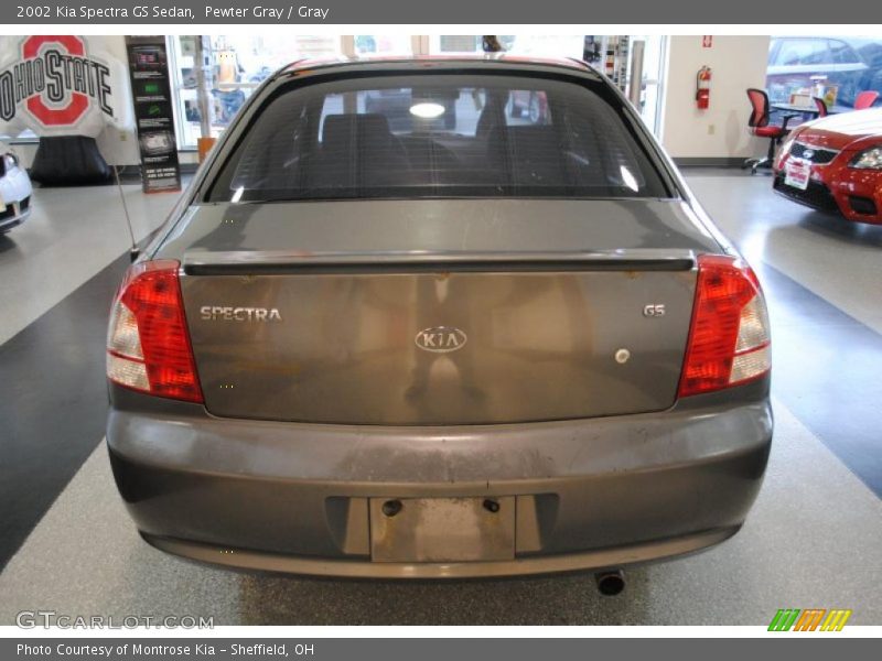 Pewter Gray / Gray 2002 Kia Spectra GS Sedan