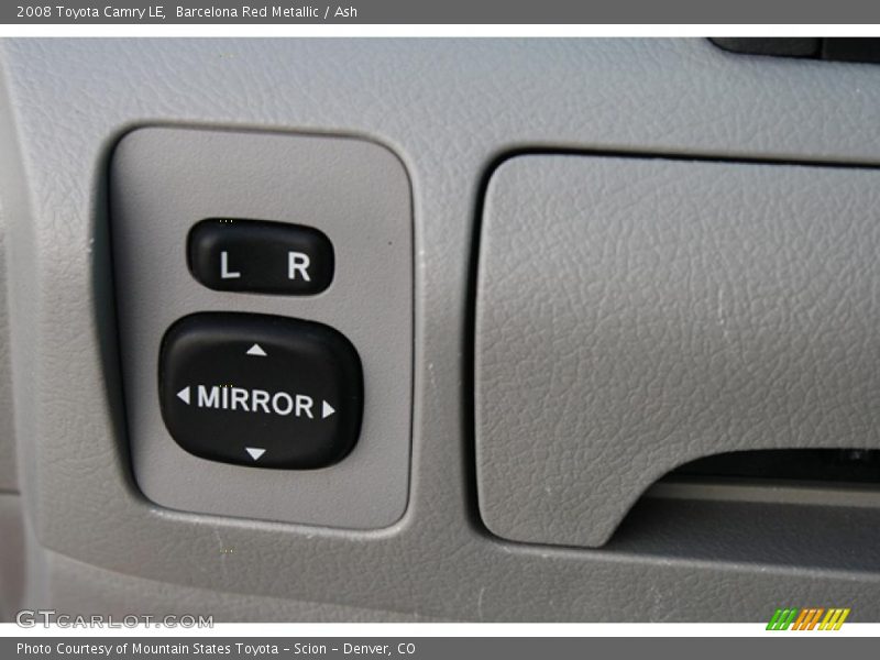 Barcelona Red Metallic / Ash 2008 Toyota Camry LE