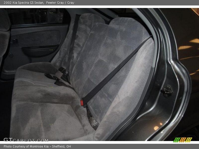 Pewter Gray / Gray 2002 Kia Spectra GS Sedan