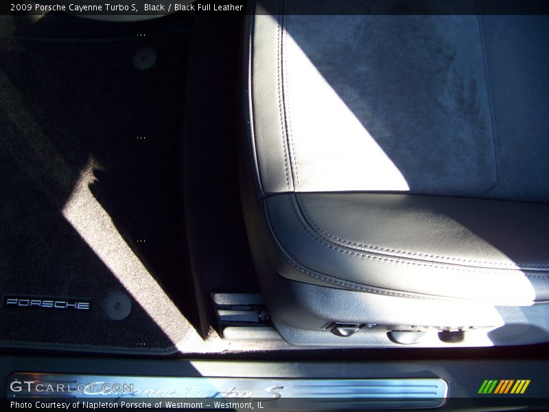 Black / Black Full Leather 2009 Porsche Cayenne Turbo S