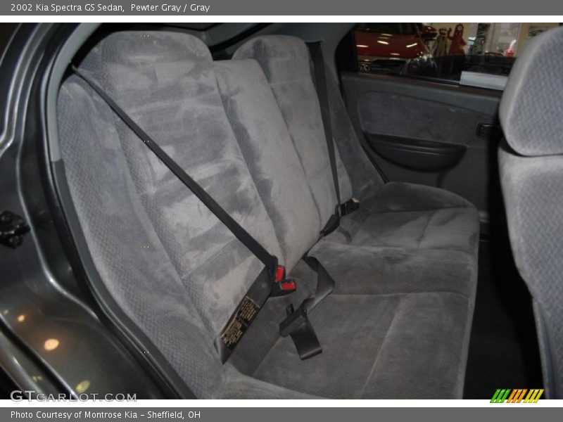 Pewter Gray / Gray 2002 Kia Spectra GS Sedan