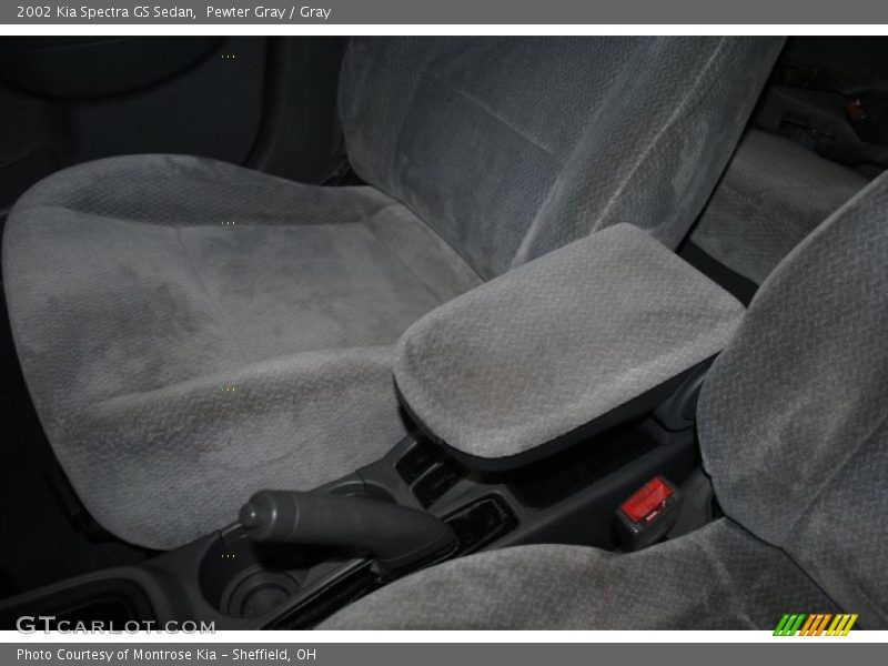 Pewter Gray / Gray 2002 Kia Spectra GS Sedan
