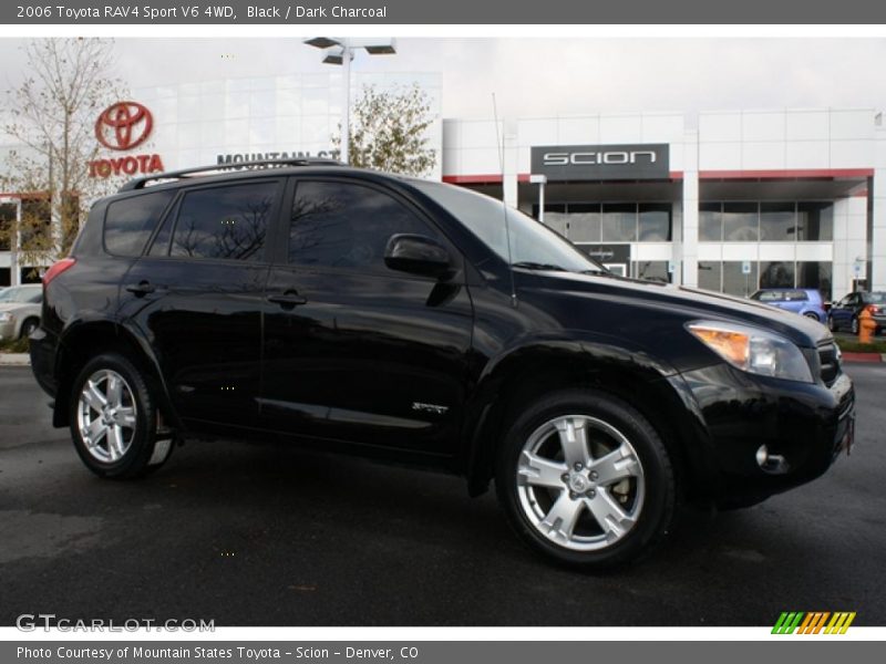 Black / Dark Charcoal 2006 Toyota RAV4 Sport V6 4WD