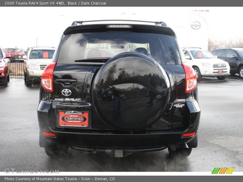 Black / Dark Charcoal 2006 Toyota RAV4 Sport V6 4WD
