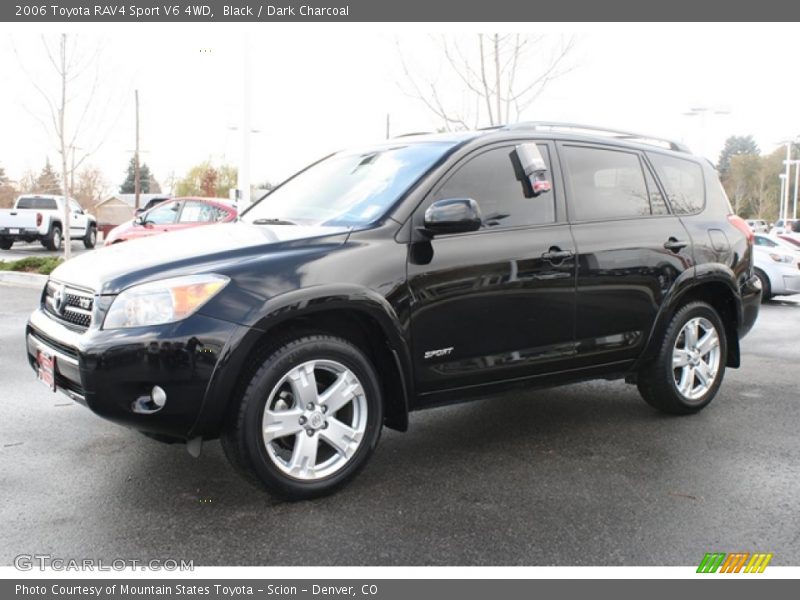 Black / Dark Charcoal 2006 Toyota RAV4 Sport V6 4WD