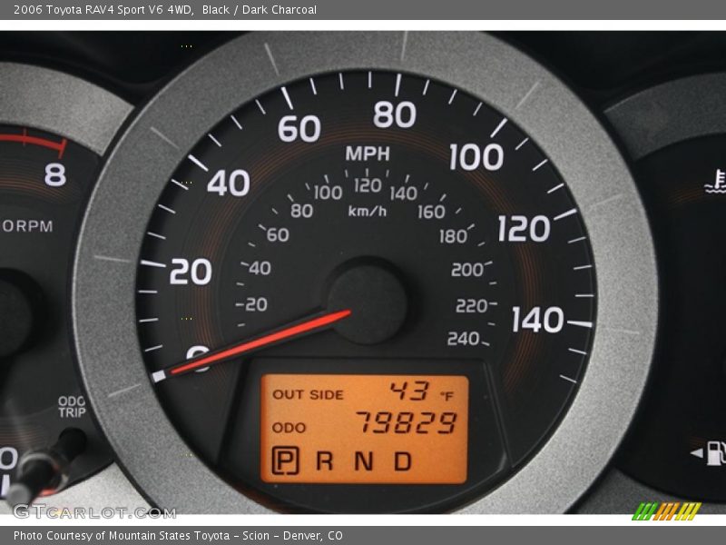 Black / Dark Charcoal 2006 Toyota RAV4 Sport V6 4WD