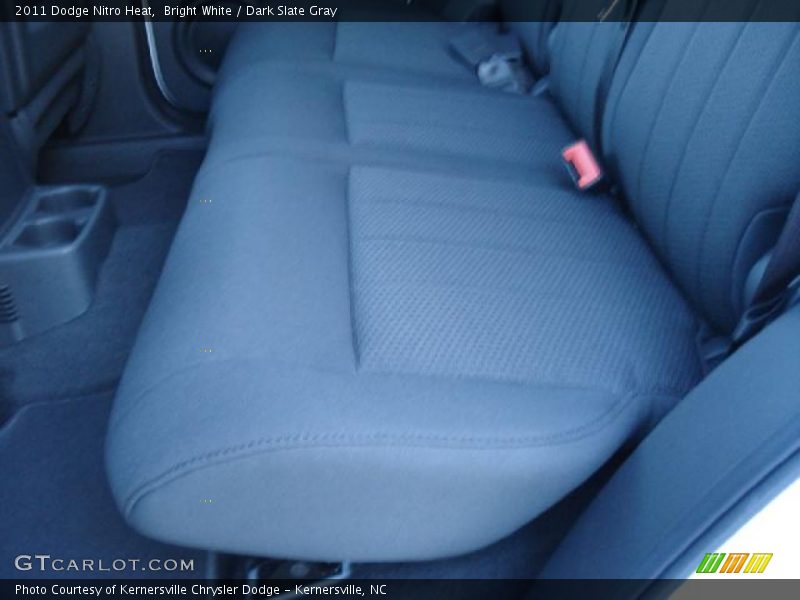 Bright White / Dark Slate Gray 2011 Dodge Nitro Heat
