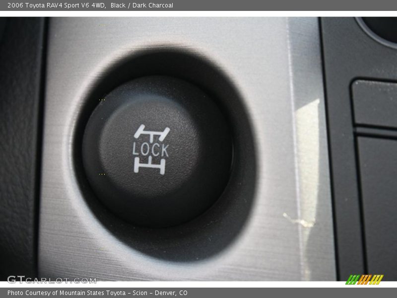 Controls of 2006 RAV4 Sport V6 4WD