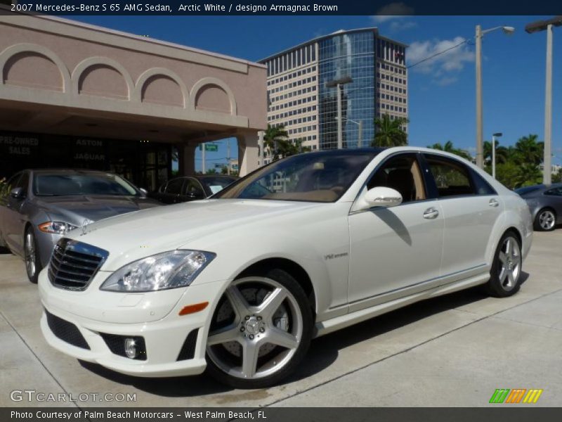 Front 3/4 View of 2007 S 65 AMG Sedan