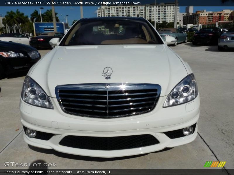  2007 S 65 AMG Sedan Arctic White