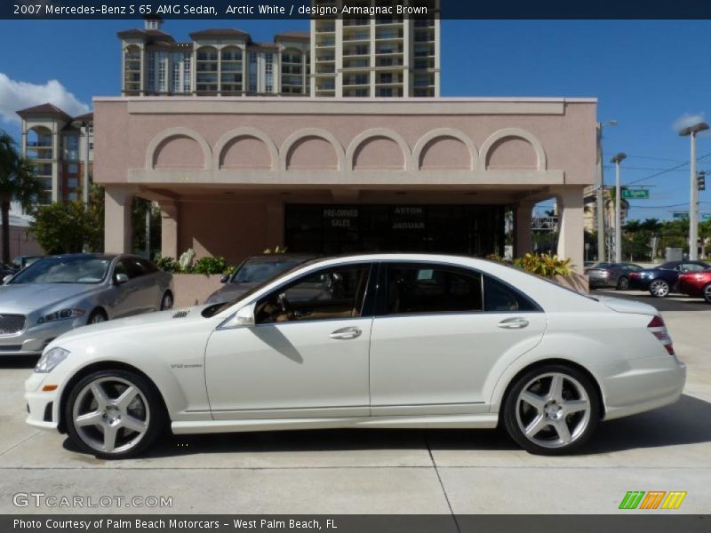  2007 S 65 AMG Sedan Arctic White