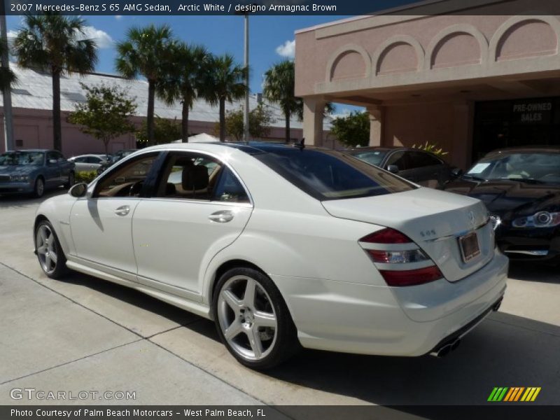  2007 S 65 AMG Sedan Arctic White