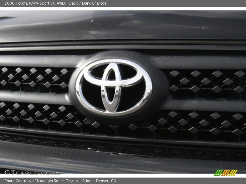 Black / Dark Charcoal 2006 Toyota RAV4 Sport V6 4WD