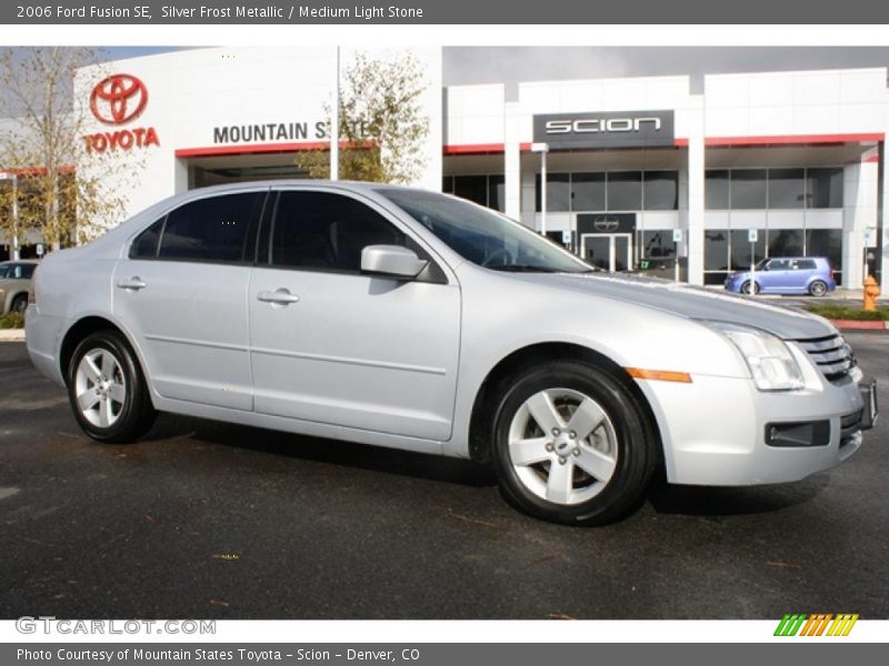 Silver Frost Metallic / Medium Light Stone 2006 Ford Fusion SE