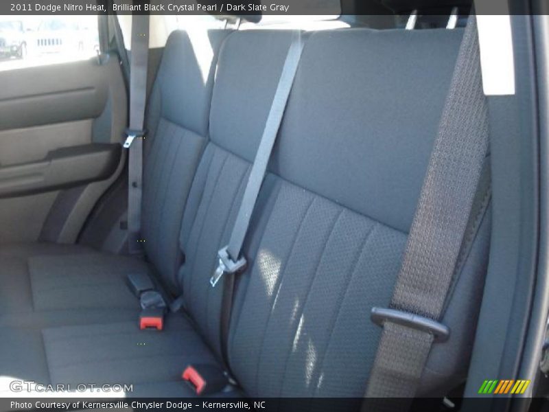 Brilliant Black Crystal Pearl / Dark Slate Gray 2011 Dodge Nitro Heat