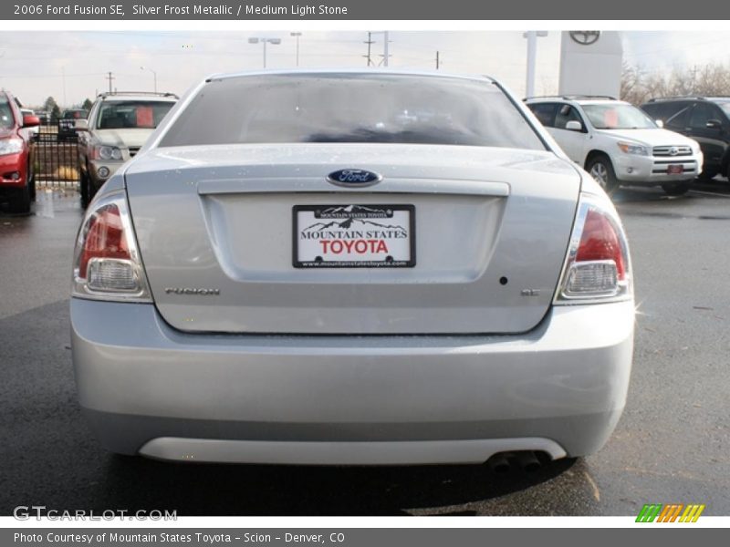Silver Frost Metallic / Medium Light Stone 2006 Ford Fusion SE