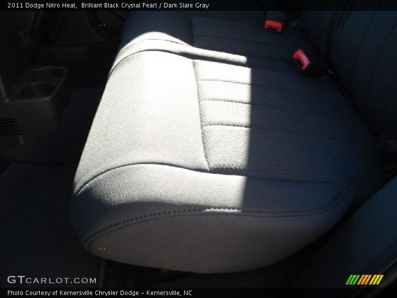 Brilliant Black Crystal Pearl / Dark Slate Gray 2011 Dodge Nitro Heat