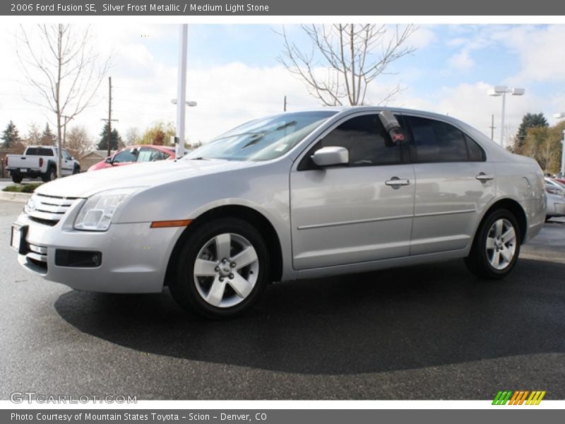 Silver Frost Metallic / Medium Light Stone 2006 Ford Fusion SE