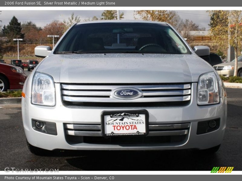 Silver Frost Metallic / Medium Light Stone 2006 Ford Fusion SE