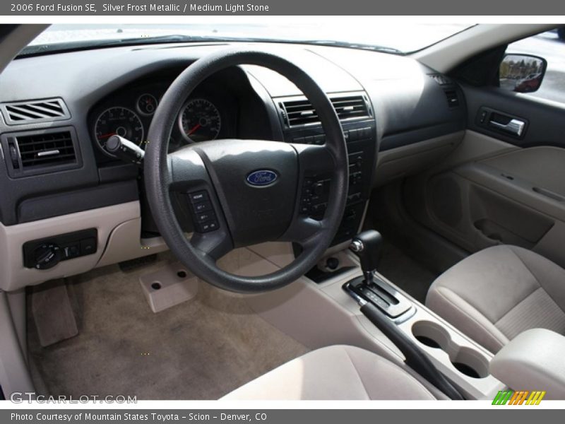 Silver Frost Metallic / Medium Light Stone 2006 Ford Fusion SE