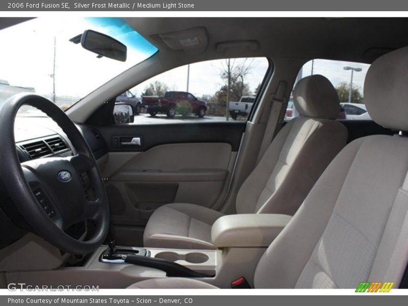 Silver Frost Metallic / Medium Light Stone 2006 Ford Fusion SE