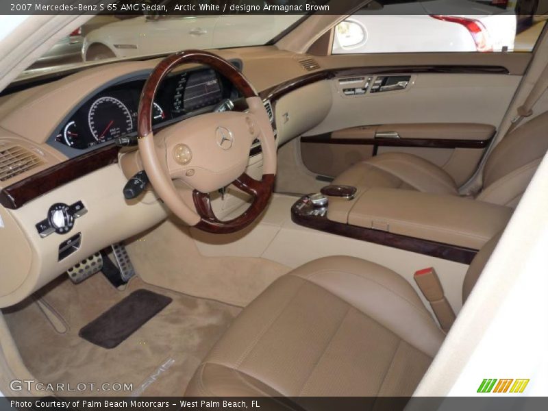 designo Armagnac Brown Interior - 2007 S 65 AMG Sedan 