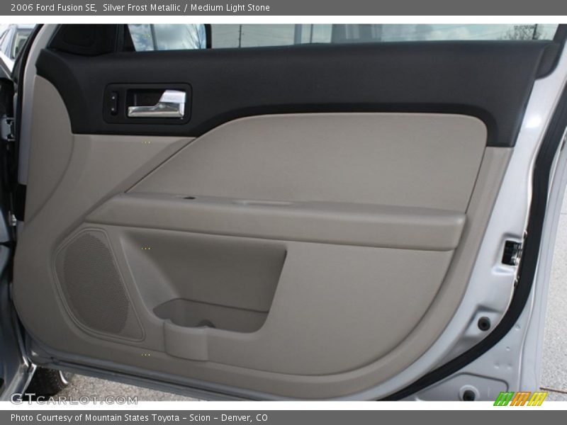 Silver Frost Metallic / Medium Light Stone 2006 Ford Fusion SE