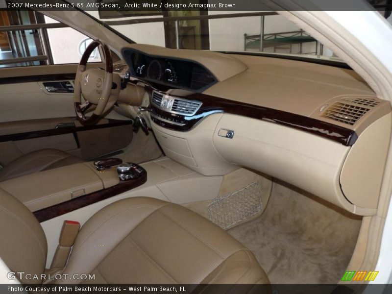 Dashboard of 2007 S 65 AMG Sedan