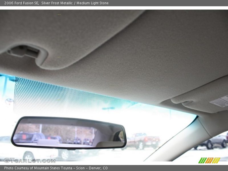 Silver Frost Metallic / Medium Light Stone 2006 Ford Fusion SE
