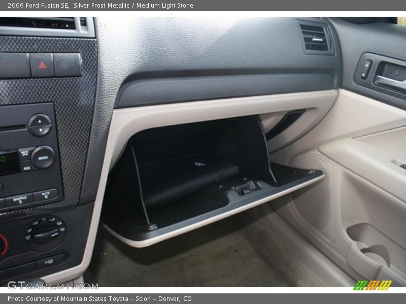 Silver Frost Metallic / Medium Light Stone 2006 Ford Fusion SE