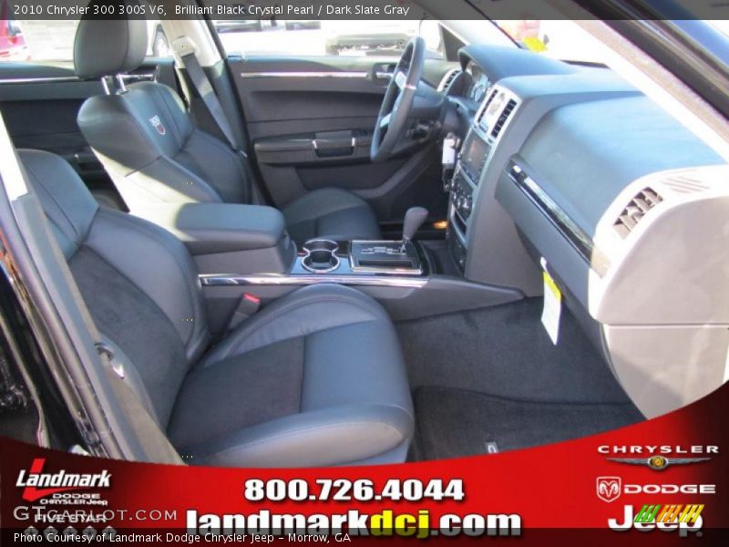 Brilliant Black Crystal Pearl / Dark Slate Gray 2010 Chrysler 300 300S V6