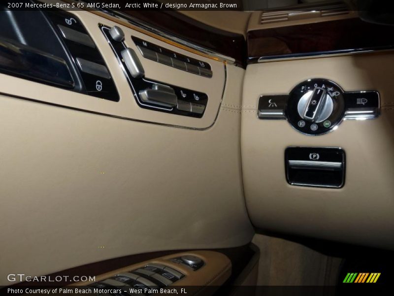 Controls of 2007 S 65 AMG Sedan