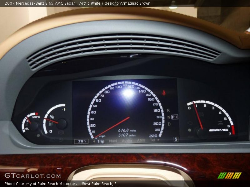  2007 S 65 AMG Sedan 65 AMG Sedan Gauges