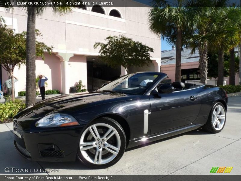 Front 3/4 View of 2008 XK XKR Convertible