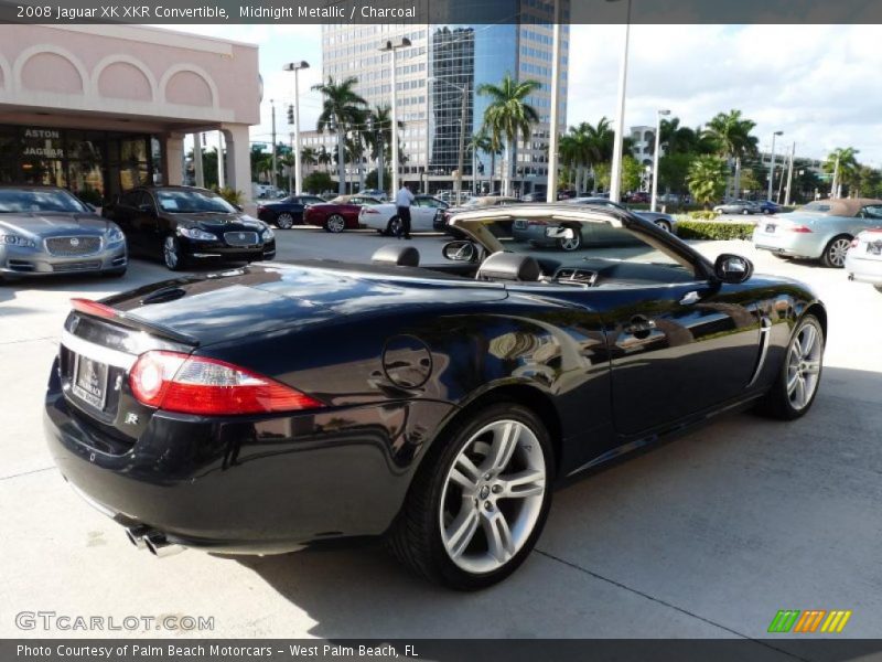 Midnight Metallic / Charcoal 2008 Jaguar XK XKR Convertible