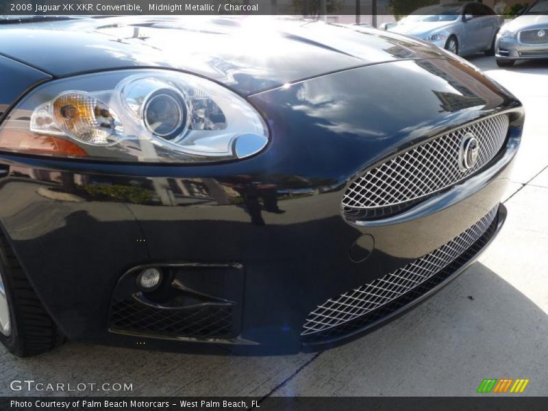 Midnight Metallic / Charcoal 2008 Jaguar XK XKR Convertible
