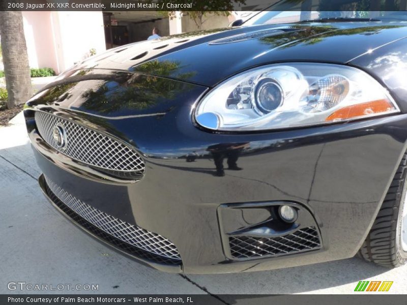 Midnight Metallic / Charcoal 2008 Jaguar XK XKR Convertible