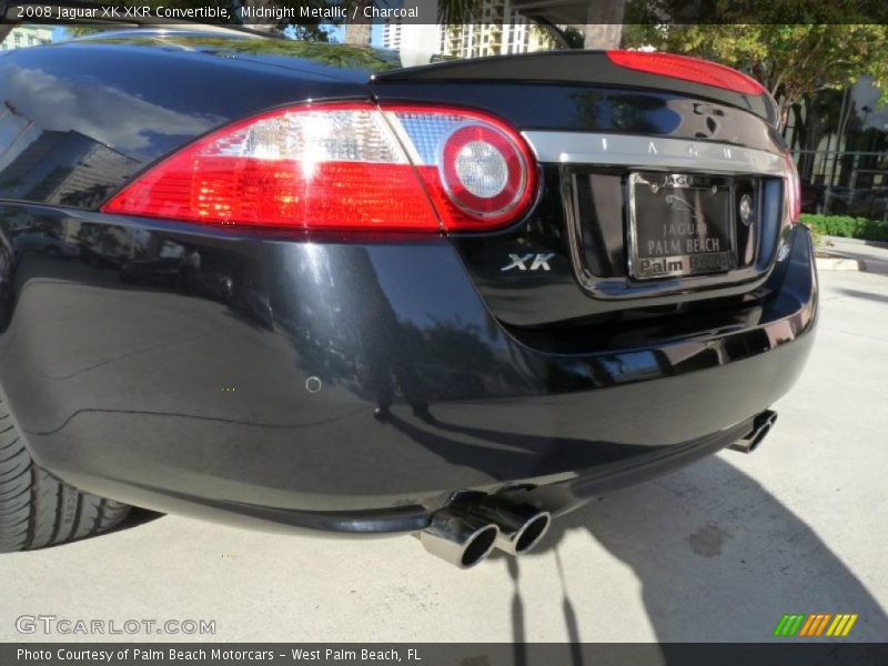 Midnight Metallic / Charcoal 2008 Jaguar XK XKR Convertible