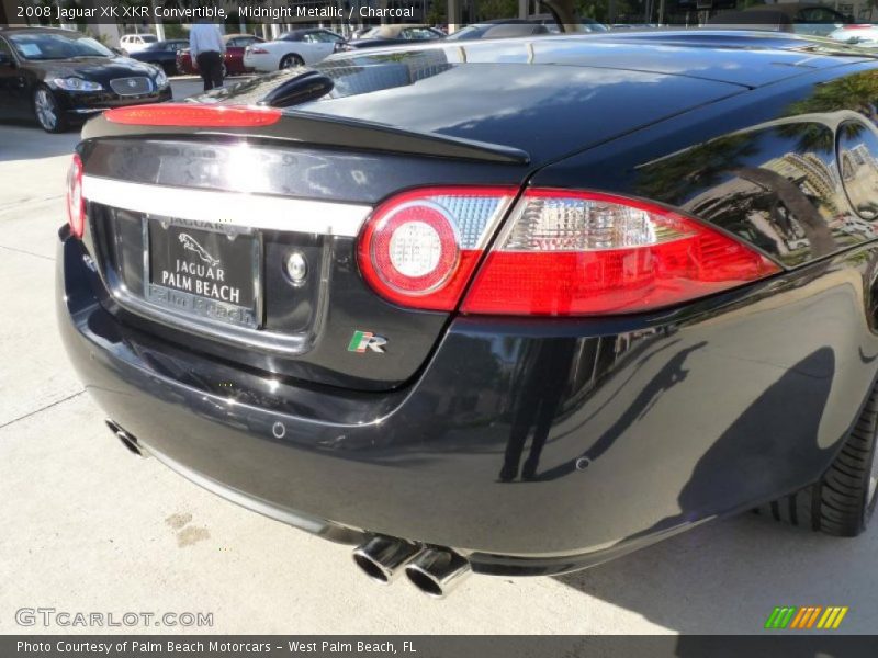 Midnight Metallic / Charcoal 2008 Jaguar XK XKR Convertible