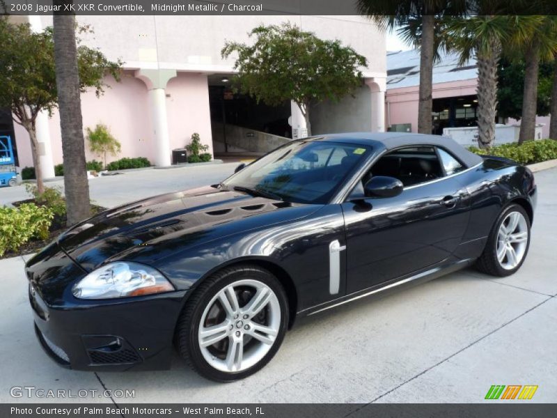Front 3/4 View of 2008 XK XKR Convertible