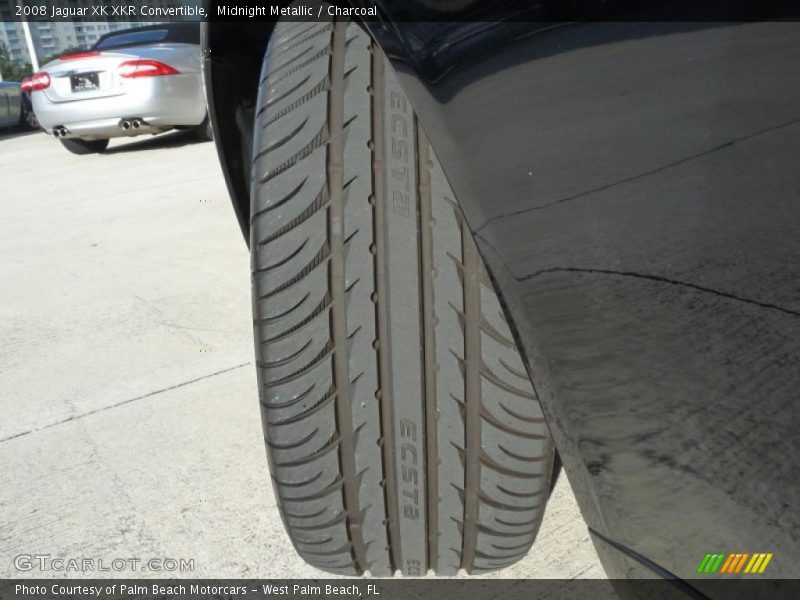 Midnight Metallic / Charcoal 2008 Jaguar XK XKR Convertible