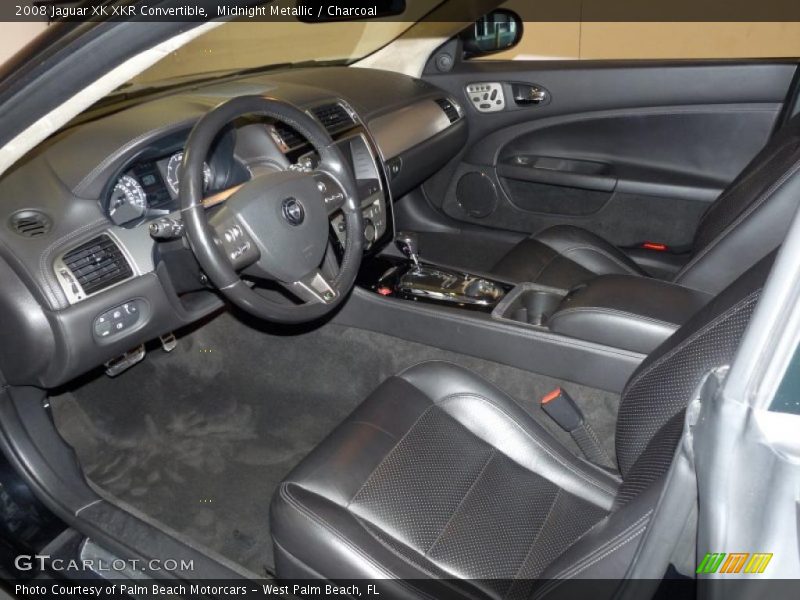 Charcoal Interior - 2008 XK XKR Convertible 