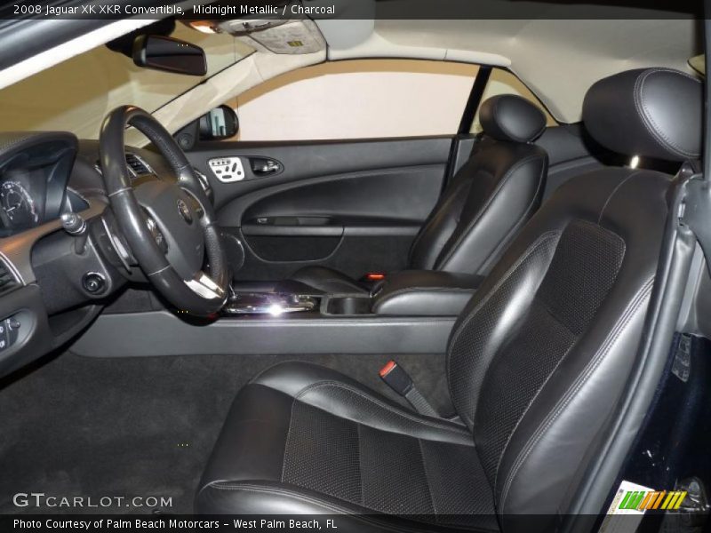  2008 XK XKR Convertible Charcoal Interior