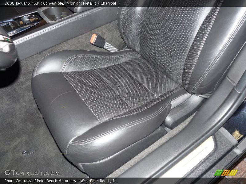  2008 XK XKR Convertible Charcoal Interior