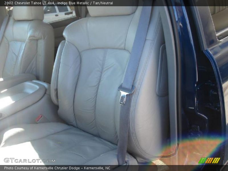 Indigo Blue Metallic / Tan/Neutral 2002 Chevrolet Tahoe LT 4x4