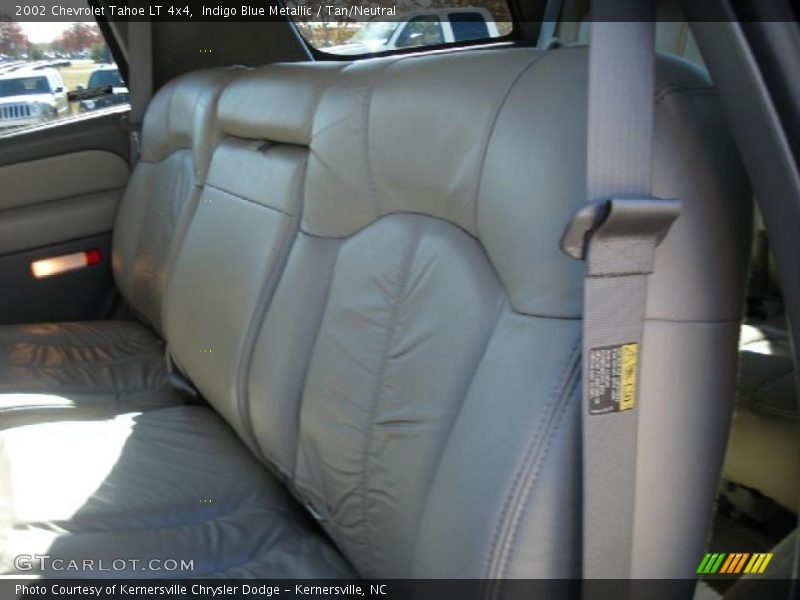 Indigo Blue Metallic / Tan/Neutral 2002 Chevrolet Tahoe LT 4x4