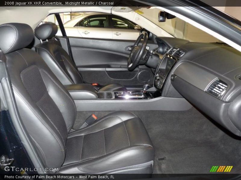  2008 XK XKR Convertible Charcoal Interior