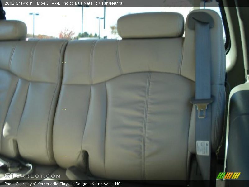 Indigo Blue Metallic / Tan/Neutral 2002 Chevrolet Tahoe LT 4x4