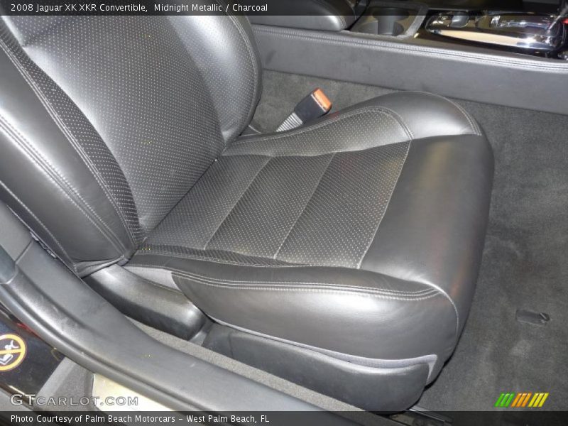  2008 XK XKR Convertible Charcoal Interior