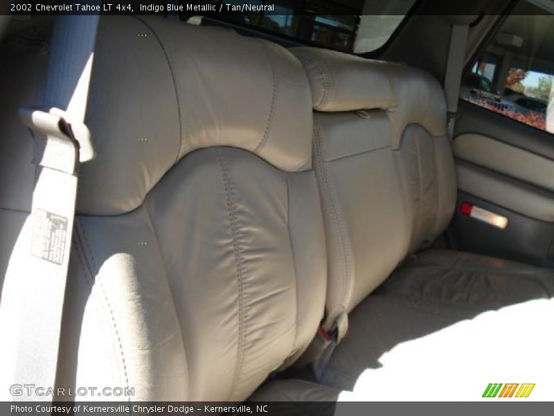 Indigo Blue Metallic / Tan/Neutral 2002 Chevrolet Tahoe LT 4x4